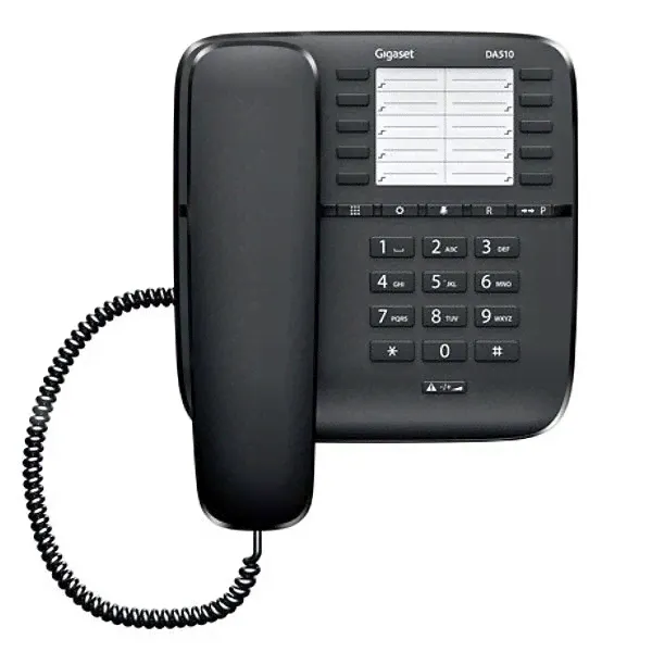 Проводной телефон GIGASET DA510, Black-0