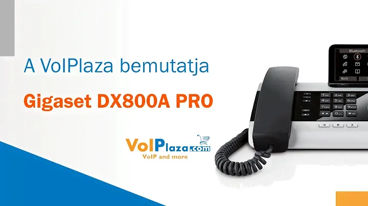 Bemutatkozik a Gigaset DX800A PRO | Assono