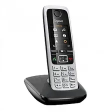 Радиотелефон Gigaset C430, черный и серебристый (C430)