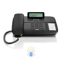 Телефон проводной Gigaset DA710 Черный S30350-S213-S301