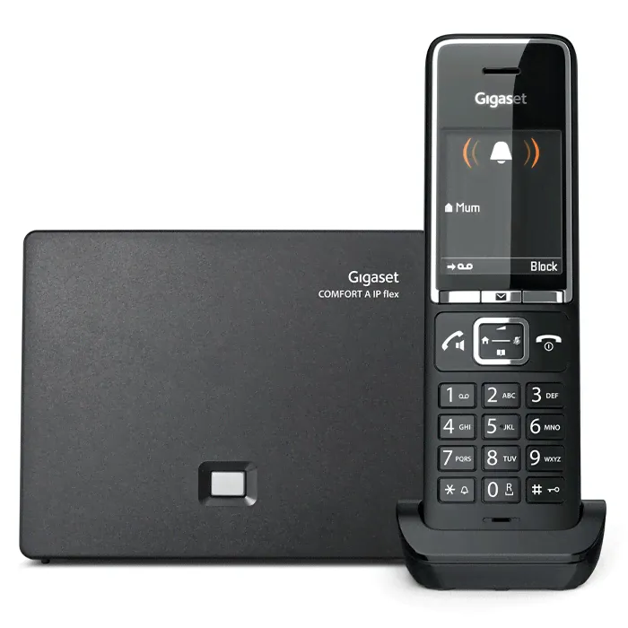 Телефон IP Gigaset Comfort 550A IP Flex Rus, черный-0