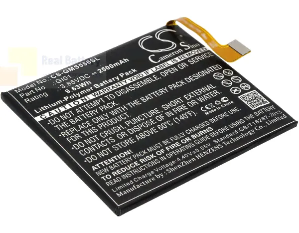 Аккумулятор CS-GMS556SL для Gigaset Gigaset ME FCB 3,85V 2500Ah Li-Polymer-0