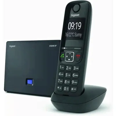 VoIP-телефон Gigaset AS690 IP черный