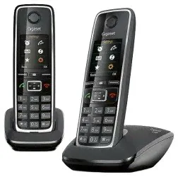 Радиотелефон Gigaset C530 DUO черный