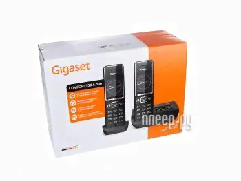 Радиотелефон Gigaset Comfort 550A DUO RUS Black-0