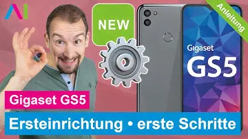 Gigaset GS5 - Ersteinrichtung / Konfiguration • 📱 • ⚙️ • ☑️ • Anleitung | Tutorial