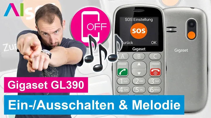 Gigaset GL390 - Ein-/Ausschalten & Begrüßungsmelodie • 📱 • 📴 • 🔛 • Anleitung | Tutorial