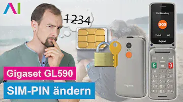 Gigaset GL590 - SIM-PIN ändern • 📱 • 🧑🏽‍💻 • 🔐 • Anleitung | Tutorial