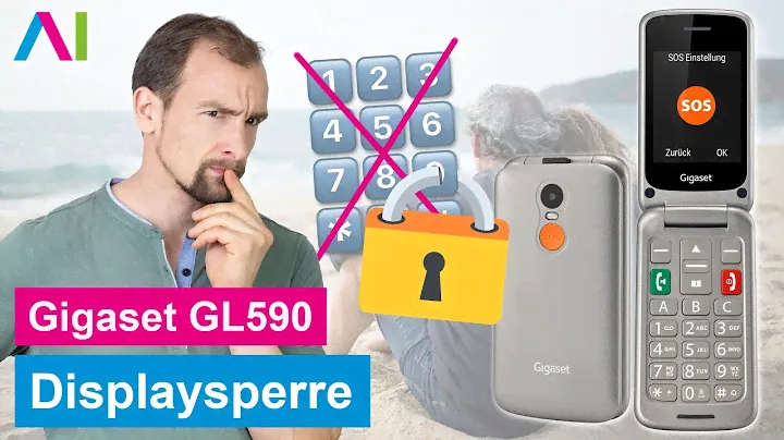 Gigaset GL590 - Displaysperre (Notruf möglich) • 📱 • 🀡 • 🔐 • Anleitung | Tutorial
