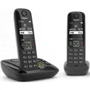 Радиотелефон Gigaset AS690A DUO Black
