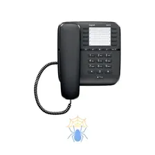Телефон проводной Gigaset DA510 Черный S30054-S6530-S301