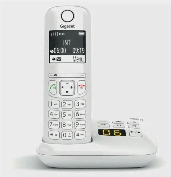 Радиотелефон Gigaset AS690A RUS White-0