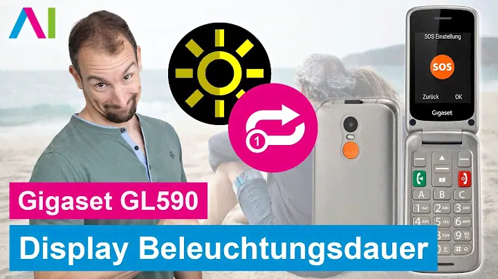 Gigaset GL590 - Beleuchtungsdauer Display • 📱 • 🔆 • ⏱ • Anleitung | Tutorial
