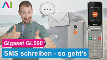 Gigaset GL590 - SMS schreiben • 📱 • ✉️ • 📤 • Anleitung | Tutorial