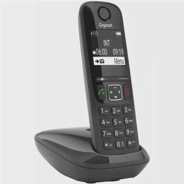 Радиотелефон Gigaset AS690 RUS SYS Black (S30852-H2816-S301)-0