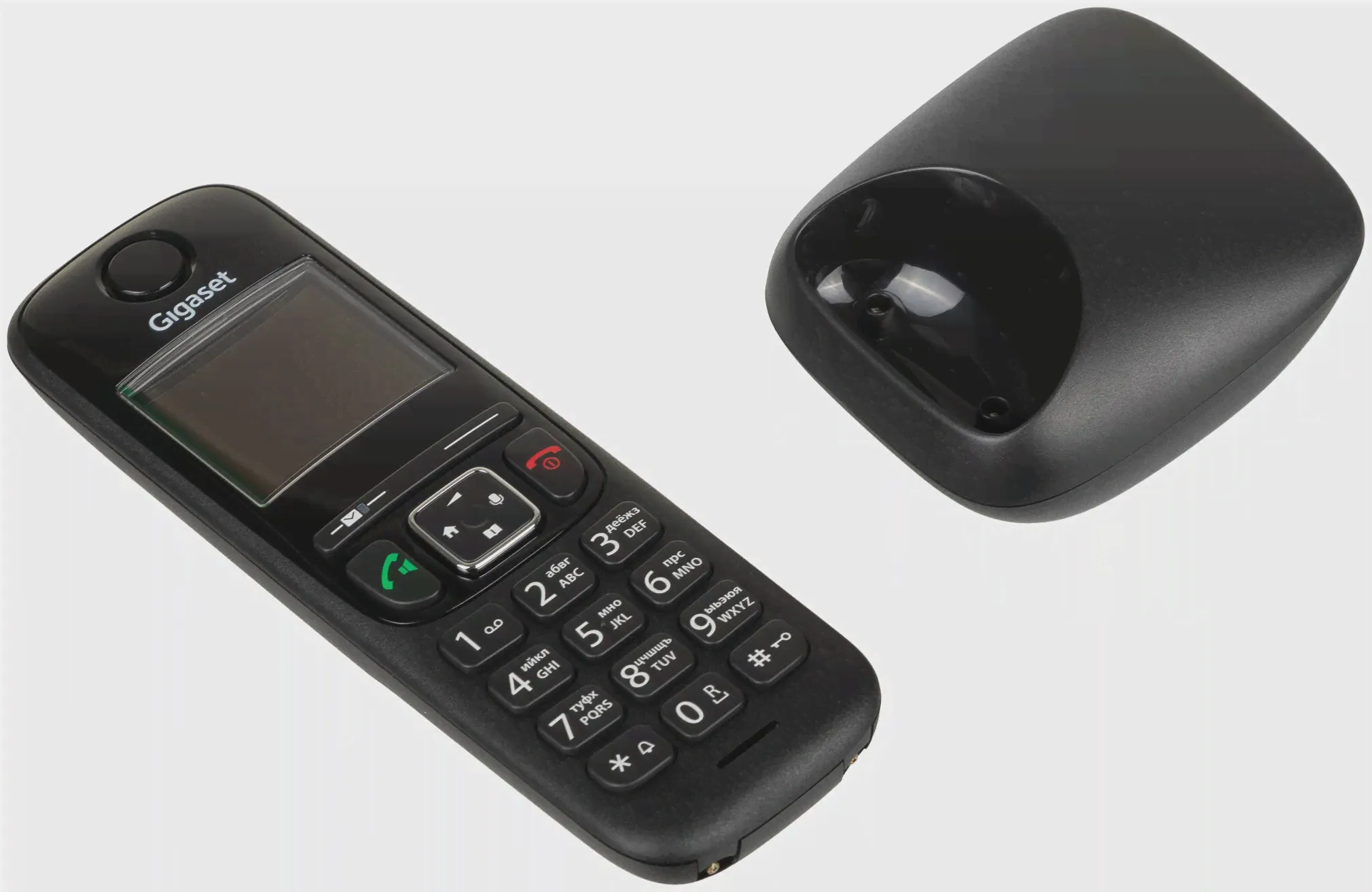 IP/Dect телефон Gigaset AS690 IP RUS BLACK-3
