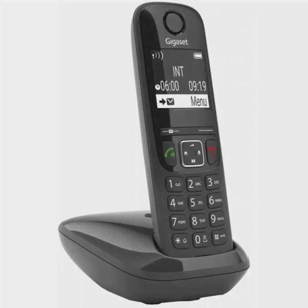 Радиотелефон Gigaset AS690 Duo RUS SYS Black (L36852-H2816-S301)