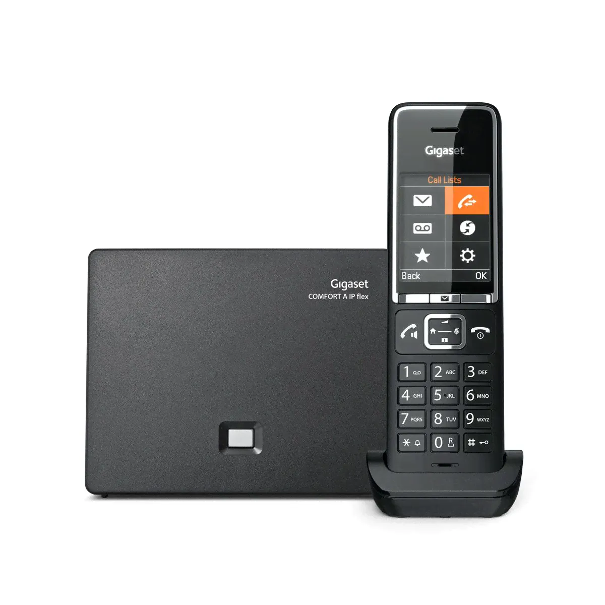 IP/Dect телефон Gigaset COMFORT 550A IP FLEX RUS BLACK-0