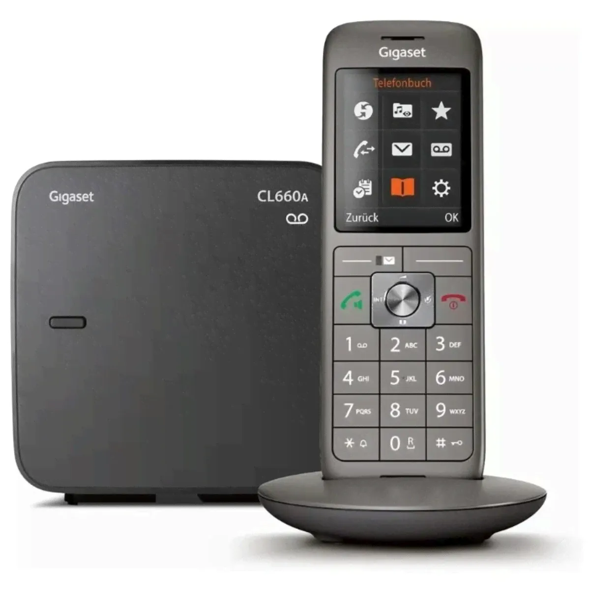Р / Телефон Dect Gigaset CL660A (Цвет: Black)