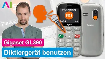 Gigaset GL390 – Diktiergerät • 📱 • 🗣 • ⏺ • Anleitung | Tutorial
