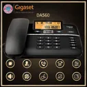 Проводной телефон ,телефон стационарный Gigaset DA560 ,Black