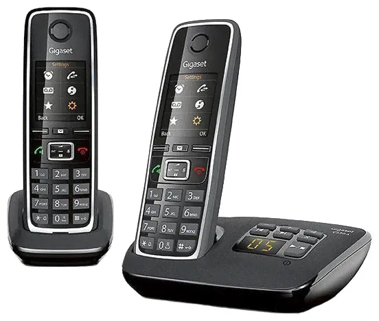 Радиотелефон Gigaset C530A Duo черный-0