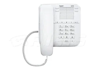 Стационарный проводной телефон Gigaset DA410 White
