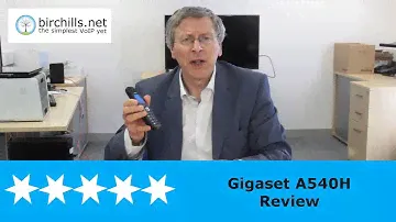 Gigaset A540H Overview and Unboxing