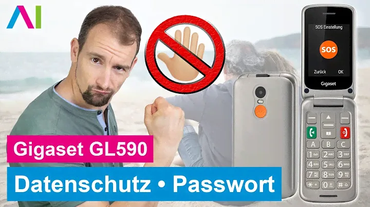 Gigaset GL590 - Datenschutzpasswort • 📱 • 🔐 • ❌ • Anleitung | Tutorial