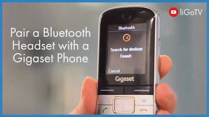 How to Pair a Bluetooth headset with a Gigaset Phone | liGo.co.uk