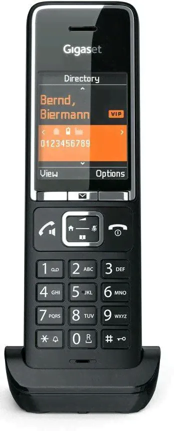 Gigaset Дополнительная трубка Gigaset Comfort 550HX черный (s30852-h3051-s304) радиотелефоны-0