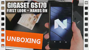 🎬 [Unboxing] Das low-budget killer Smartphone 2017 für NUR 149,00€ | Gigaset GS170