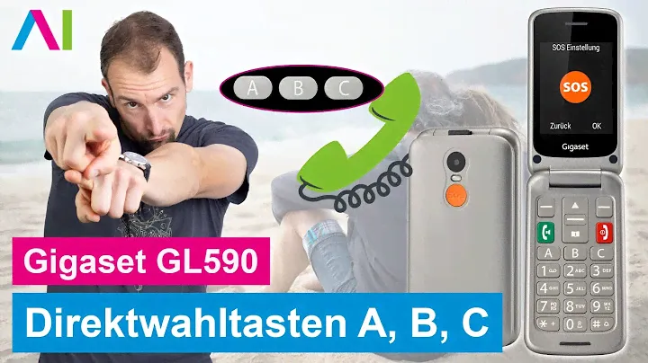 Gigaset GL590 - Direktwahltasten • 📱 • A | B | C • 📞 • Anleitung | Tutorial
