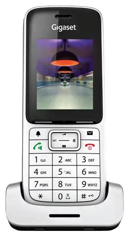 Дополнительная телефонная трубка Gigaset SL450HX серебристый-0