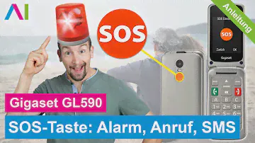 Gigaset GL590 - SOS Taste • 📱 • 🆘 • 🚑 • Anleitung | Tutorial
