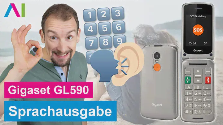 Gigaset GL590 - Sprachausgabe • 📱 • 🗣 • 👂🏻 • Anleitung | Tutorial