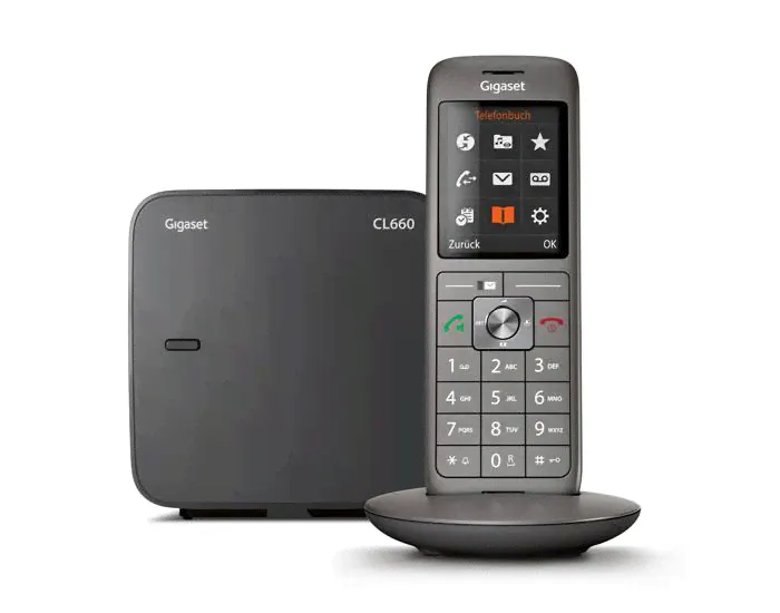 DECT-телефон Gigaset CL660A SYS RUS, серый [S30852-H2824-S321]-0