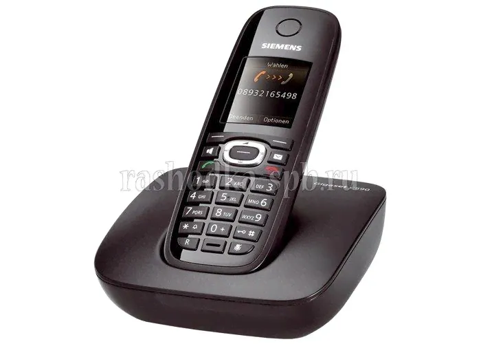 Р телефон Siemens Gigaset C590 (черный)-0