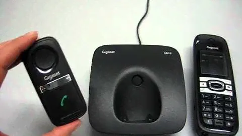 Gigaset L410 Handsfree Clip - Registration with DECT base station