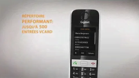 Gigaset S820A Premium DECT Touchscreen Handset Evokt.com