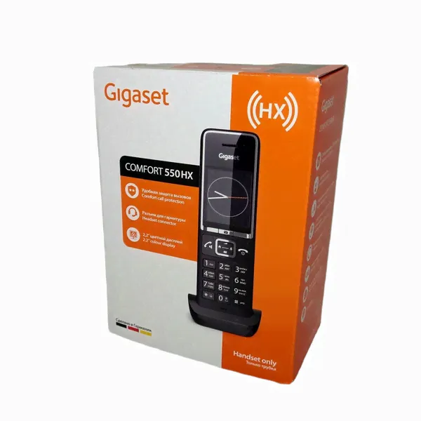 Дополнительная трубка Gigaset COMFORT 550HX чёрный-3