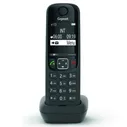 Радиотелефон Gigaset AS690, память 100 номеров, АОН, повтор, часы, черный, S30852H2816S301