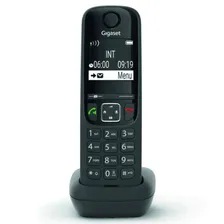 Радиотелефон Gigaset AS690, память 100 номеров, АОН, повтор, часы, черный, S30852H2816S301