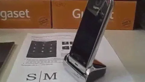 Siemens Gigaset SL910A SL910 SL910H Answering Machine configuration for English Language.mp4