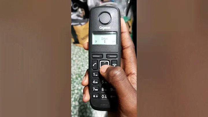 Telephone Gigaset A116 Setting Up Ringtone