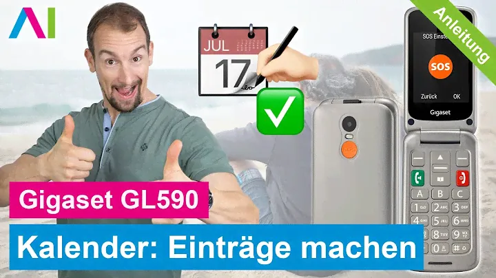 Gigaset GL590 - Kalender Einträge erstellen • 📱 • 📆 • 👍🏼 • Anleitung | Tutorial