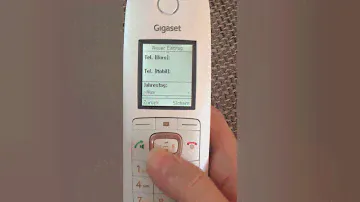 Produkttest: Gigaset Dune (CL540A) - Neue Rufnummer anlegen