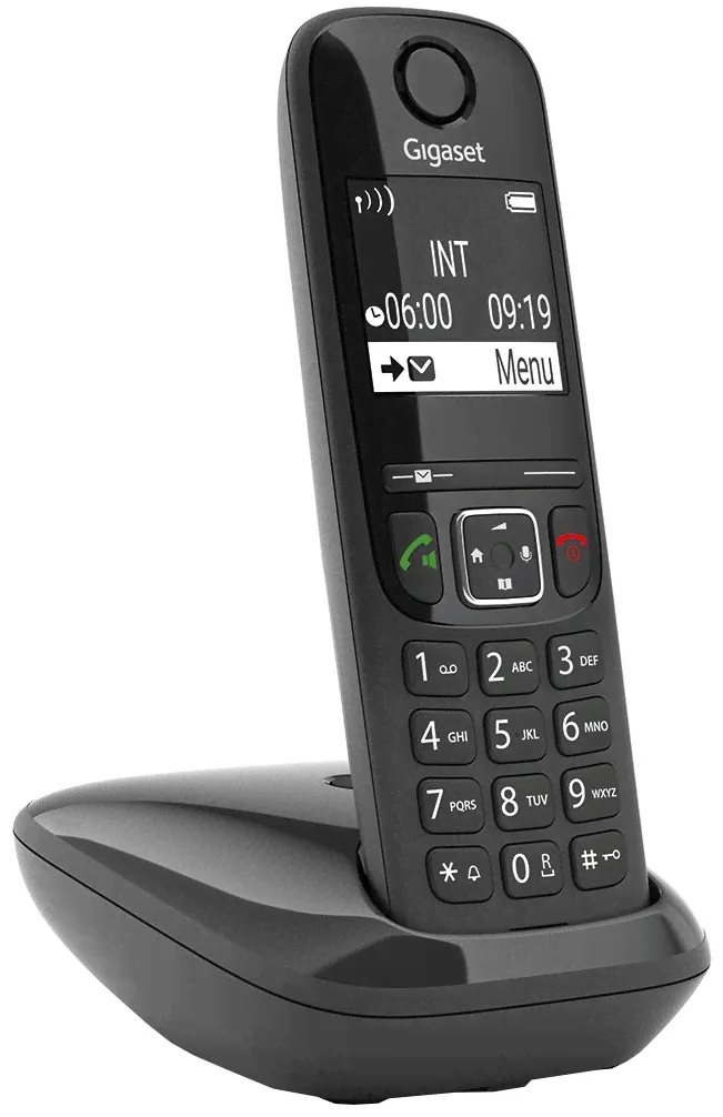 Gigaset AS690 (черный) телефон