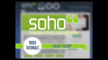 SOHO66 TUTORIAL - Gigaset N300IP